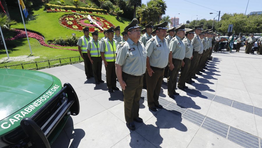 Plan «Verano Seguro»: Carabineros desplegará 168 uniformados durante enero y 206 en febrero en la región de Valparaíso