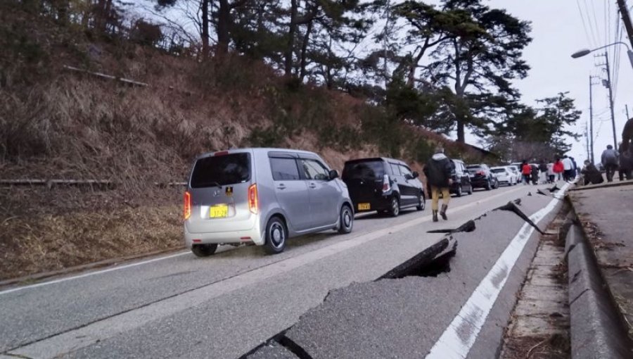 Las imágenes que ha dejado el terremoto de magnitud 7,6 en la zona central de Japón