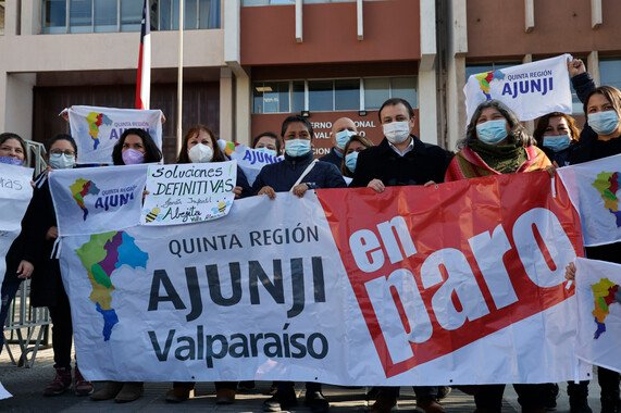 Ajunji acusa incumplimiento de derechos laborales y comienza paro indefinido