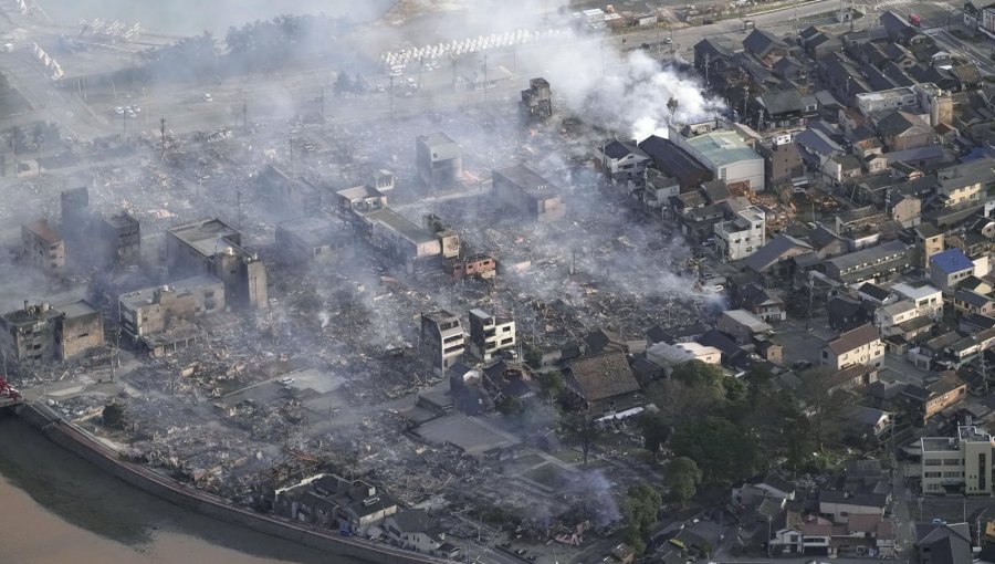 Cifran en 48 los fallecidos tras fuerte terremoto que sacudió a la zona central de Japón