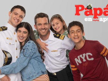 Llega a Mega versión internacional de su recordada teleserie "Papá a la Deriva"