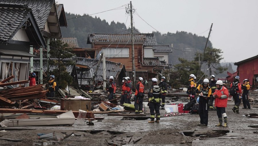 A 62 aumenta la cifra de personas fallecidas por el terremoto de magnitud 7,6 en Japón