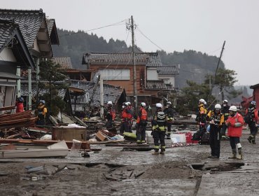 A 62 aumenta la cifra de personas fallecidas por el terremoto de magnitud 7,6 en Japón