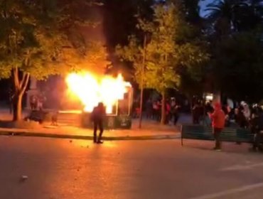Gobierno otorgó pensión vitalicia a condenado por el estallido social que quemó una caseta de Carabineros en Talca