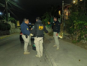 Nuevo homicidio sacude a Quilpué: cinco sujetos ingresan disparando a una casa y matan a un hombre y dejan grave a otro
