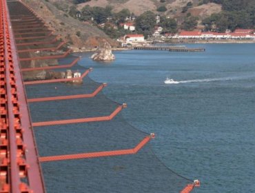 San Francisco finalmente instala redes para evitar suicidios en el icónico puente Golden Gate