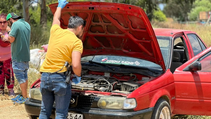 Encuentran vehículo que había sido robado en sector rural de Limache: 31 autos han sido recuperados en 5 meses