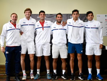 Chile anuncia su nómina para la serie de Copa Davis ante Perú