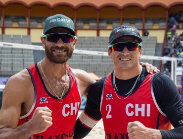 Primos Grimalt llevaron a cabo una exitosa clínica deportiva de voleibol playa en Quilpué