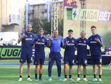 Universidad de Chile presentó a sus refuerzos para la temporada 2024 en el Centro Deportivo Azul