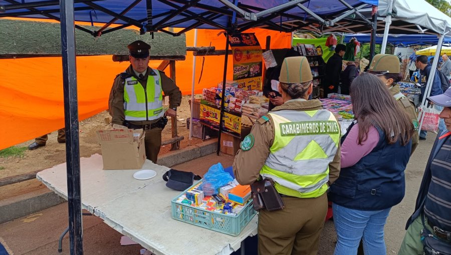 Más de 4.200 medicamentos fueron decomisados durante el 2023 en la región de Valparaíso