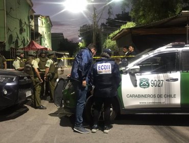 Nuevo homicidio en la capital: balean a sujeto en Quilicura