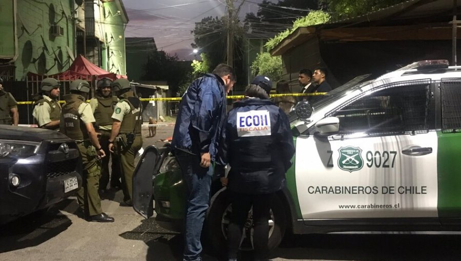 Nuevo homicidio en la capital: balean a sujeto en Quilicura