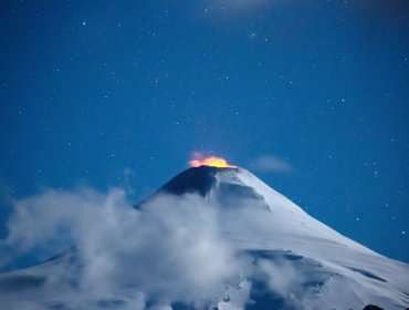 Reportan sismo asociado a fracturación de roca en el Volcán Villarrica