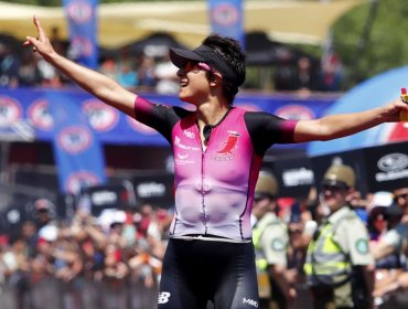 Bárbara Riveros termina tercera en el Ironman de Pucón en su regreso a las competencias