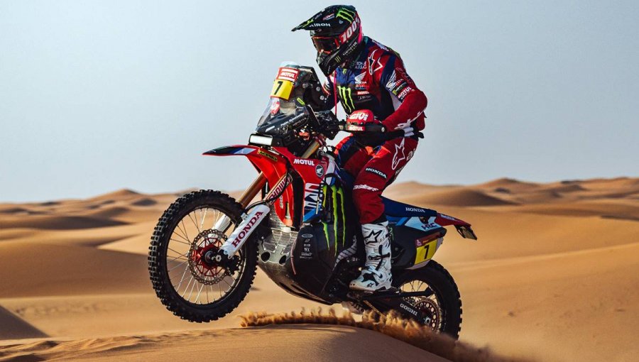 Pablo Quintanilla ganó la tercera etapa del Rally Dakar en motos: Cornejo sigue segundo