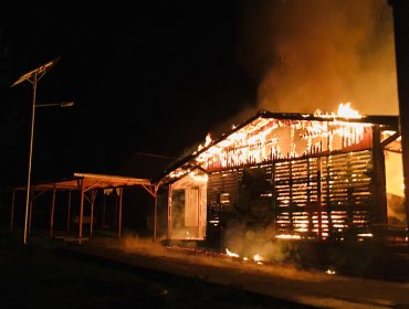 Nuevo atentado incendiario en La Araucanía: Queman inmueble en Victoria