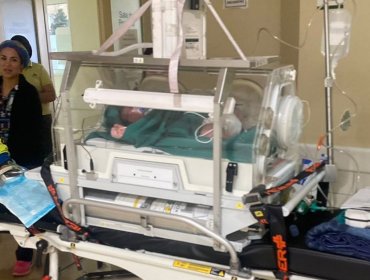 Bebé más grande de Chile fue conectado a pulmón artificial tras no presentar avances desde el punto de vista respiratorio