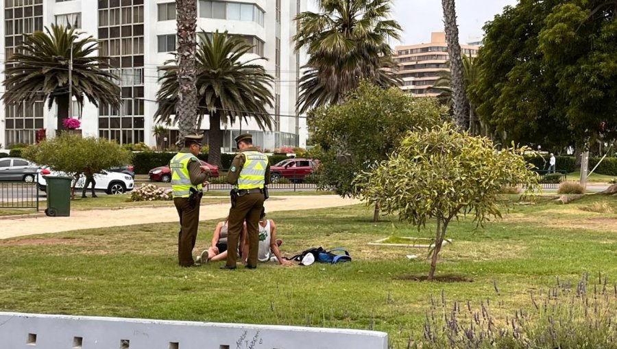 Carabineros ha detenido a 78 personas durante fiscalizaciones en el borde costero de Viña del Mar