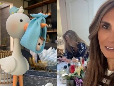 Amigas le realizaron baby shower a Soledad Onetto dejando en suspenso el nombre de su primer hijo