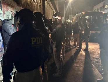 Operativo policial contra las extorsiones en los alrededores de la Vega Central terminó con 120 extranjeros ilegales detenidos