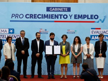 Fin al comité de ministros: Presidente Gabriel Boric lanza dos nuevos proyectos de Ley contra "permisología"