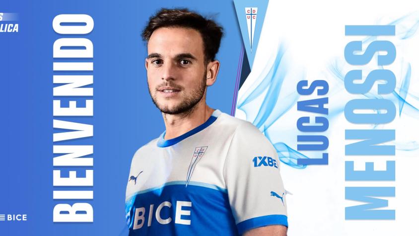 Universidad Católica oficializó a Lucas Menossi como su cuarto refuerzo para la temporada 2024