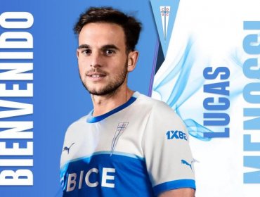 Universidad Católica oficializó a Lucas Menossi como su cuarto refuerzo para la temporada 2024