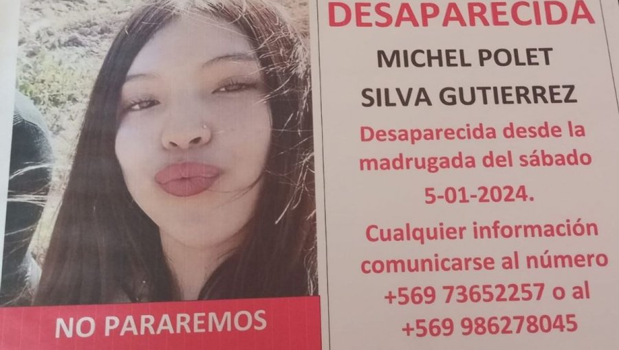 Nuevo caso se suma al de Anahí Espíndola: Joven desapareció hace 9 días en San Felipe