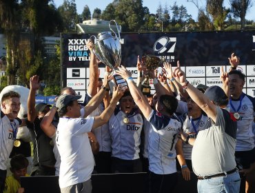 Old Boys se coronó como bicampeón del Seven Internacional de Rugby de Reñaca