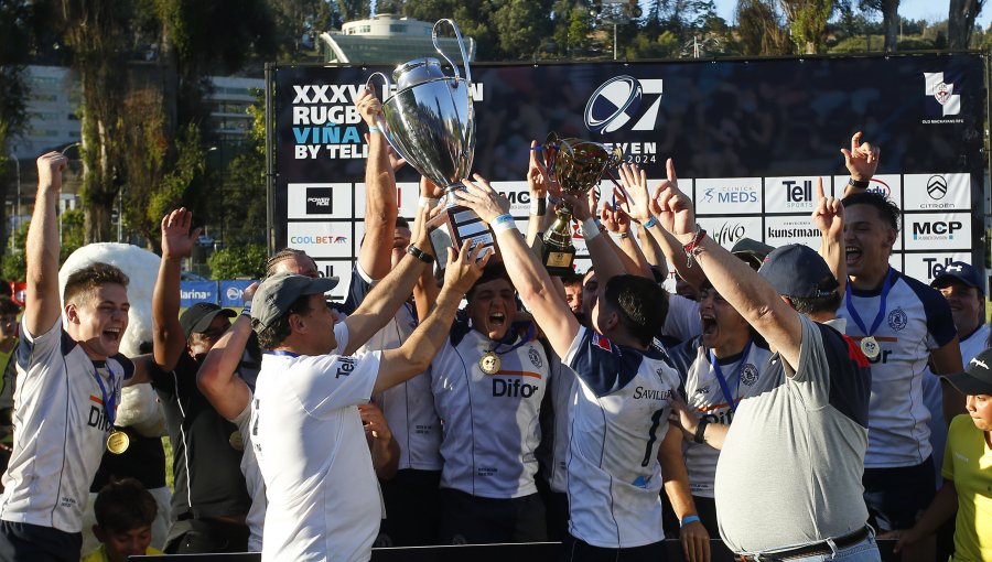 Old Boys se coronó como bicampeón del Seven Internacional de Rugby de Reñaca