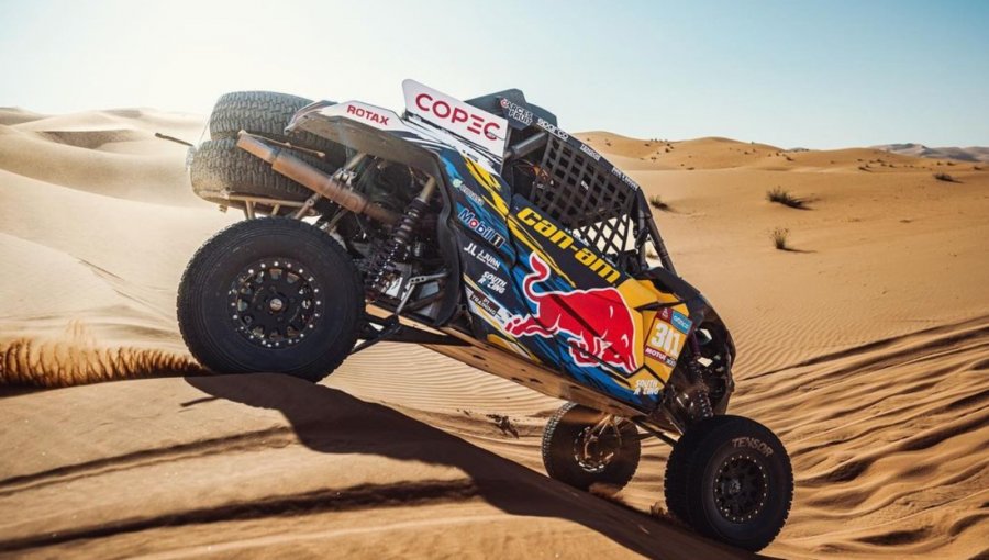 Francisco "Chaleco" López consigue segundo lugar en la novena etapa y vuelve a recortar distancias en el podio del Rally Dakar 2024