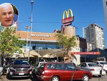 Concejal Lues confirma que McDonald's no ha realizado obras para descongestionar los tacos que produce AutoMac en Viña y Reñaca