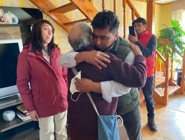 Gracias a la intermediación de Carabineros se logró reencuentro de familia que no se veía hace 45 años en Punta Arenas