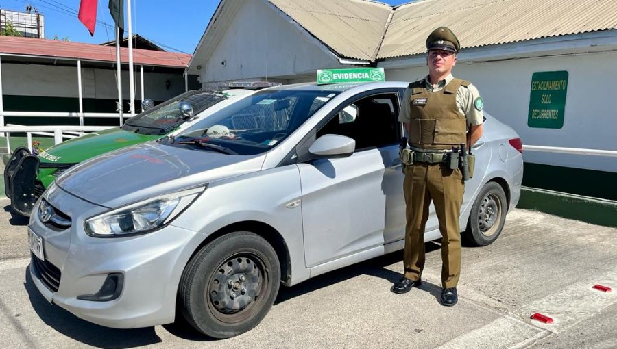 Ladrón de auto de sólo 19 años es detenido en Quilpué