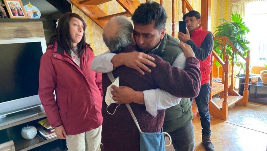 Gracias a la intermediación de Carabineros se logró reencuentro de familia que no se veía hace 45 años en Punta Arenas