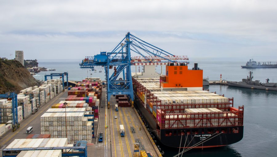 Terminal Pacífico Sur Valparaíso anota nuevo récord con embarque de contenedores refrigerados