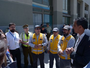 Fiscalizan instalaciones y orientan a pasajeros en el Terminal Rodoviario de Viña del Mar