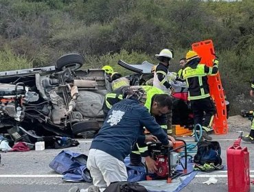 Trágico accidente deja una persona fallecida en la ruta que une Illapel con Salamanca