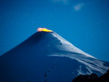 Enjambre sísmico en volcán Villarrica: 160 movimientos volcano-tectónicos se registraron cerca del cráter