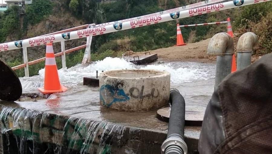 Hombre pierde la vida en cámara de agua en cerro Las Delicias de Valparaíso