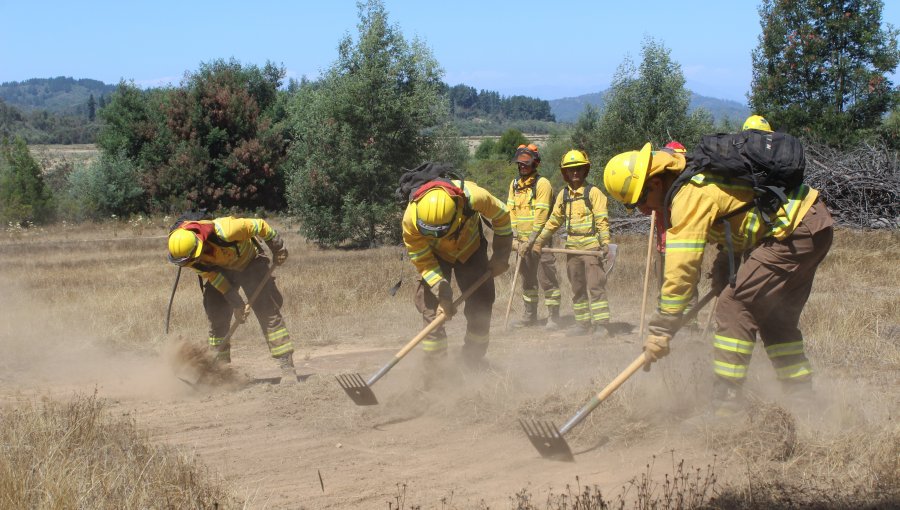 Capacitan a guardaparques en primera respuesta ante incendios en áreas silvestres protegidas de la región de Valparaíso