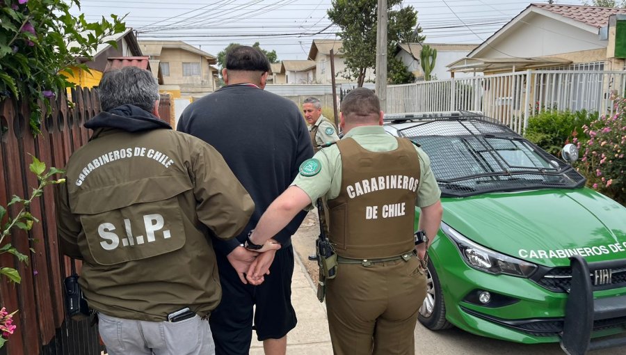 Carabineros logra la detención de dos sujetos en Villa Alemana: Uno mantenía arresto nocturno y el otro se encontraba prófugo