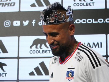 Arturo Vidal en su presentación en Colo-Colo afirmó que "el mundo va a conocer mucho más al club por mí"