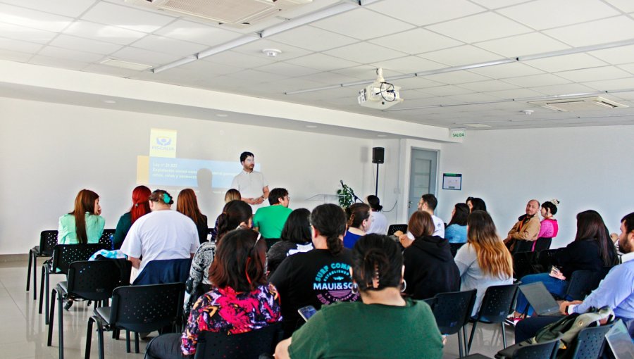 Realizan capacitación para combatir la explotación sexual comercial de niños y adolescentes en Valparaíso