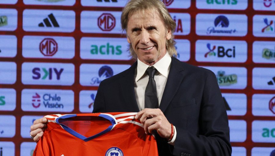 Ricardo Gareca en su presentación como entrenador de Chile: "Lo único que me interesa es estar en un Mundial"