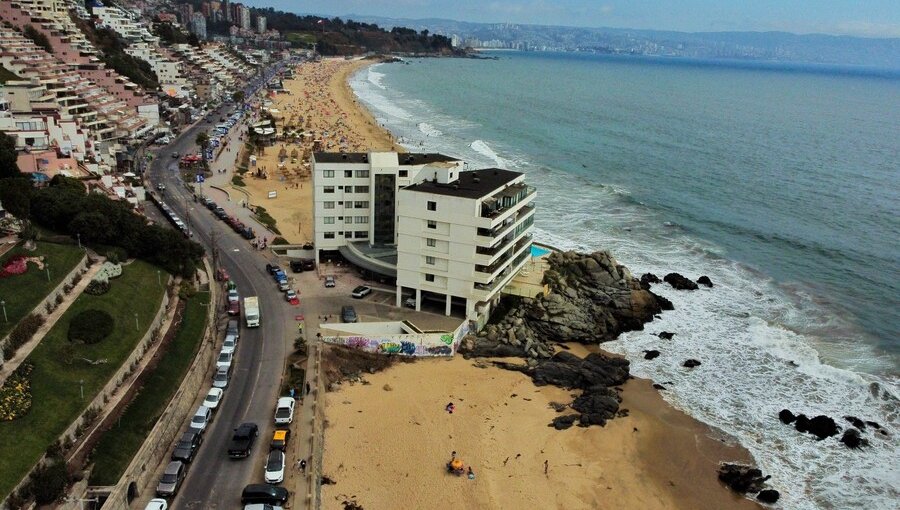 Playas de Concón y Reñaca podrían desaparecer en una década