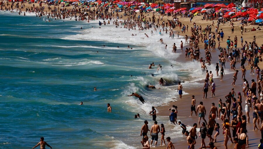 Dirección Meteorológica pronostica temperaturas extremas de hasta 39 grados en la región de Valparaíso