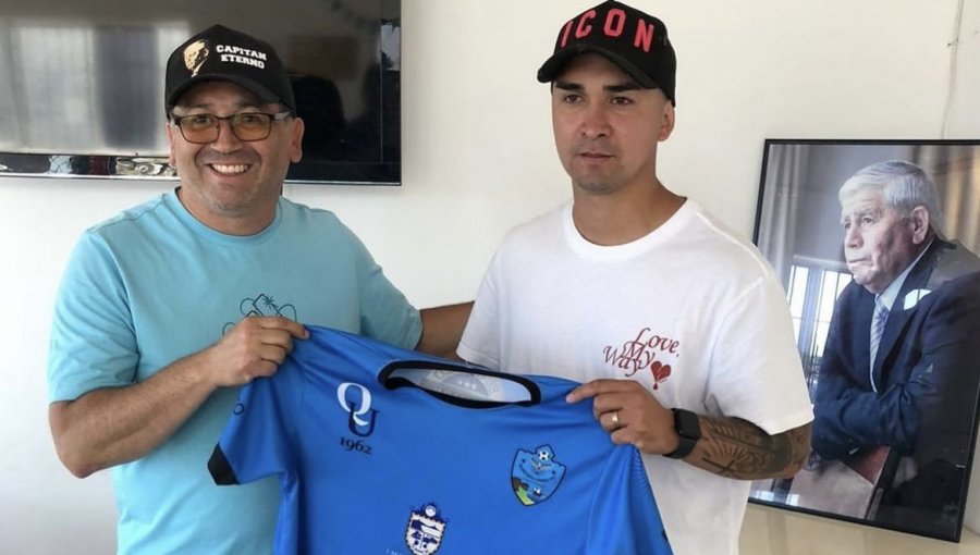 Felipe Gutiérrez firmó su incorporación a Quintero Unido y jugará en la quinta categoría