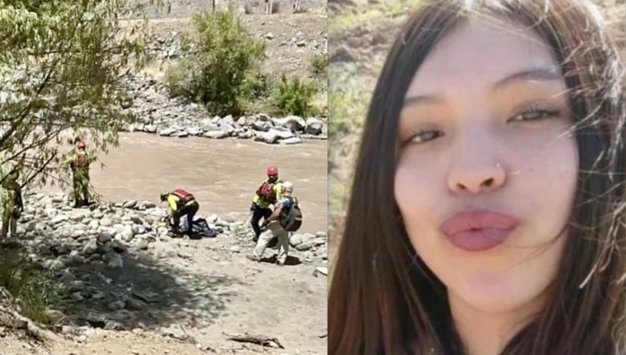 Producto del caudal del río Aconcagua, equipos de emergencia suspenden búsqueda del cuerpo de Michelle Silva en San Felipe